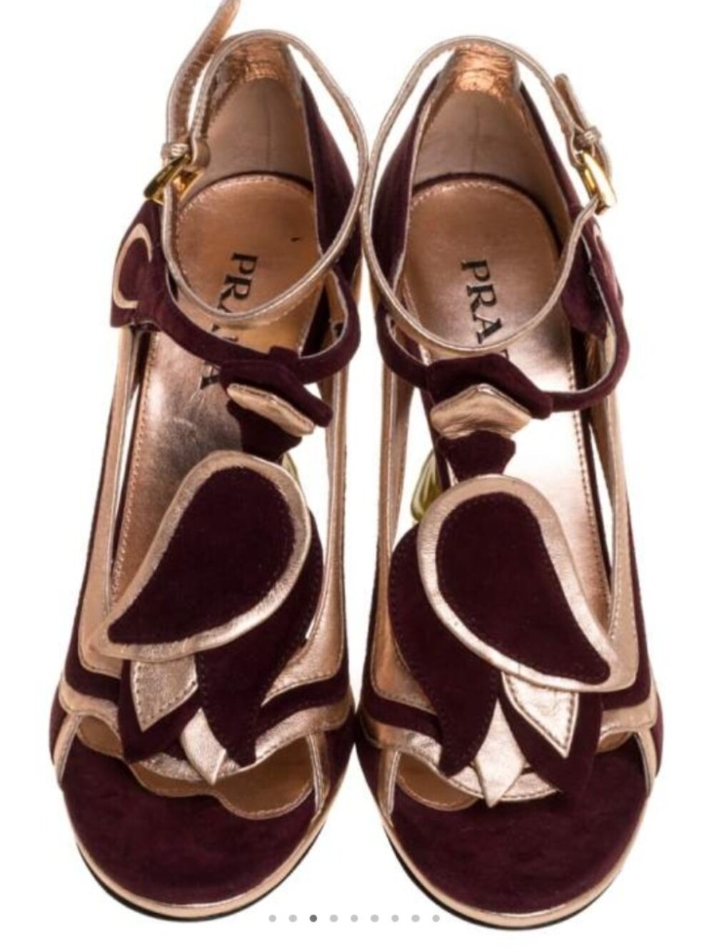 Prada Fairy Sandals 38 1/2